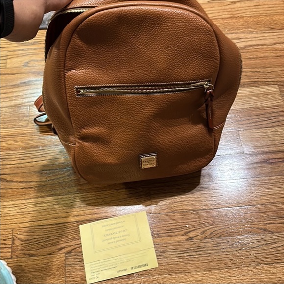 Large caramel, Dooney And Bourke, Ronnie backpack display picture 3